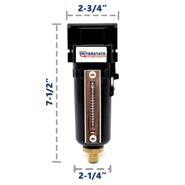 1/2 Inch Large - Metal Bowl Filter